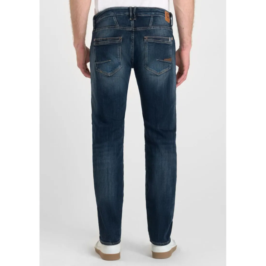 Jeans ajusté stretch 700/11, longueur 34 bleu Wade