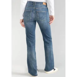 jeans Basic 400/19 mom taille haute vintage bleu N°3 en coton