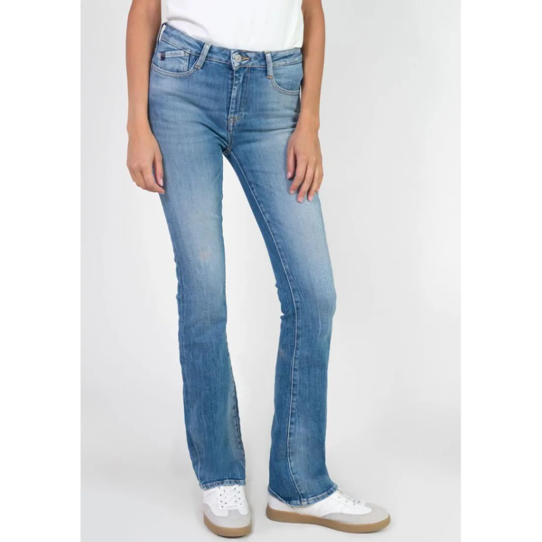 Jeans bootcut POWER bootcut, longueur 34 bleu Page