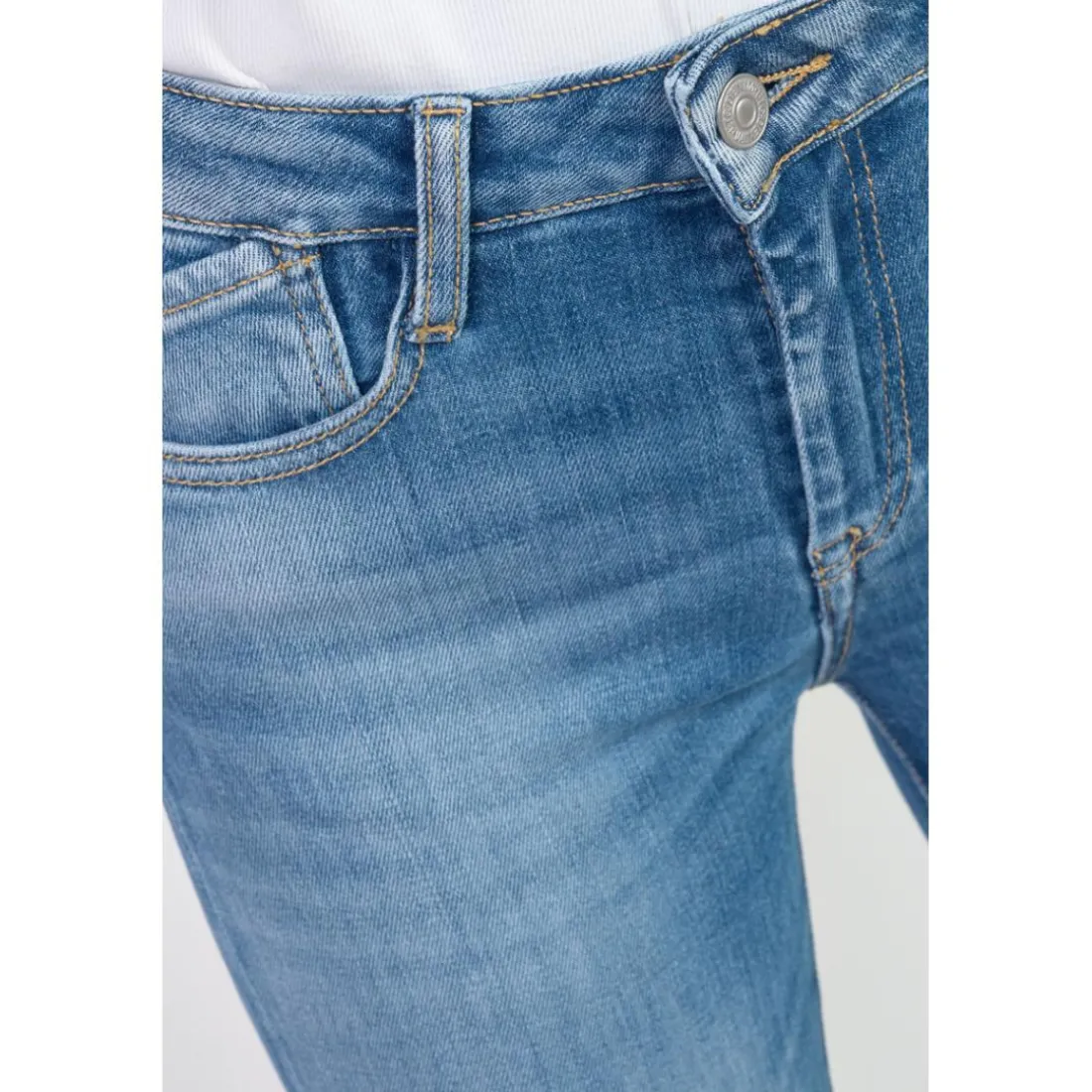 Jeans bootcut POWER bootcut, longueur 34 bleu Page