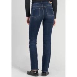 Jeans bootcut POWER bootcut, longueur 34 bleu en coton Ida