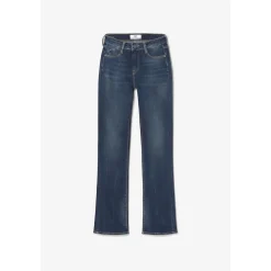 Jeans bootcut POWER bootcut, longueur 34 bleu en coton Ida