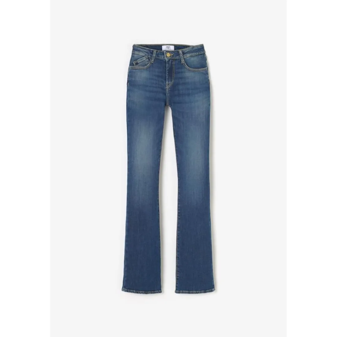 Jeans bootcut POWER bootcut, longueur 34 bleu en coton Amy