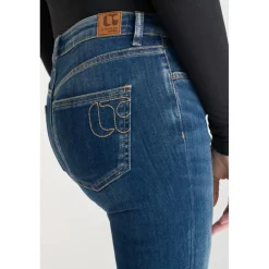 Jeans bootcut POWER bootcut, longueur 34 bleu Fern