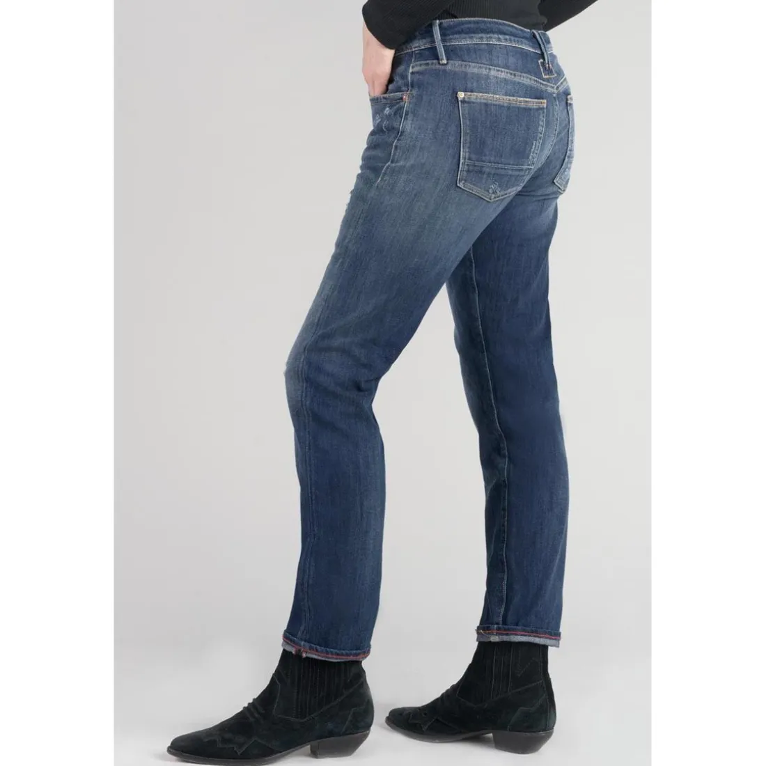 Jeans boyfit 200/43, longueur