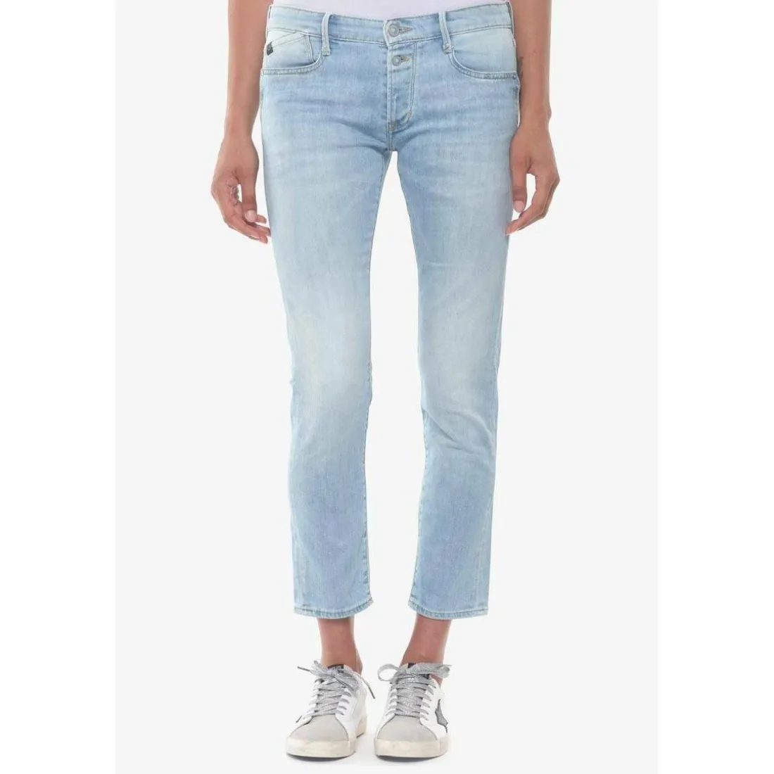 Jeans boyfit 200/43, longueur 34 bleu Bree
