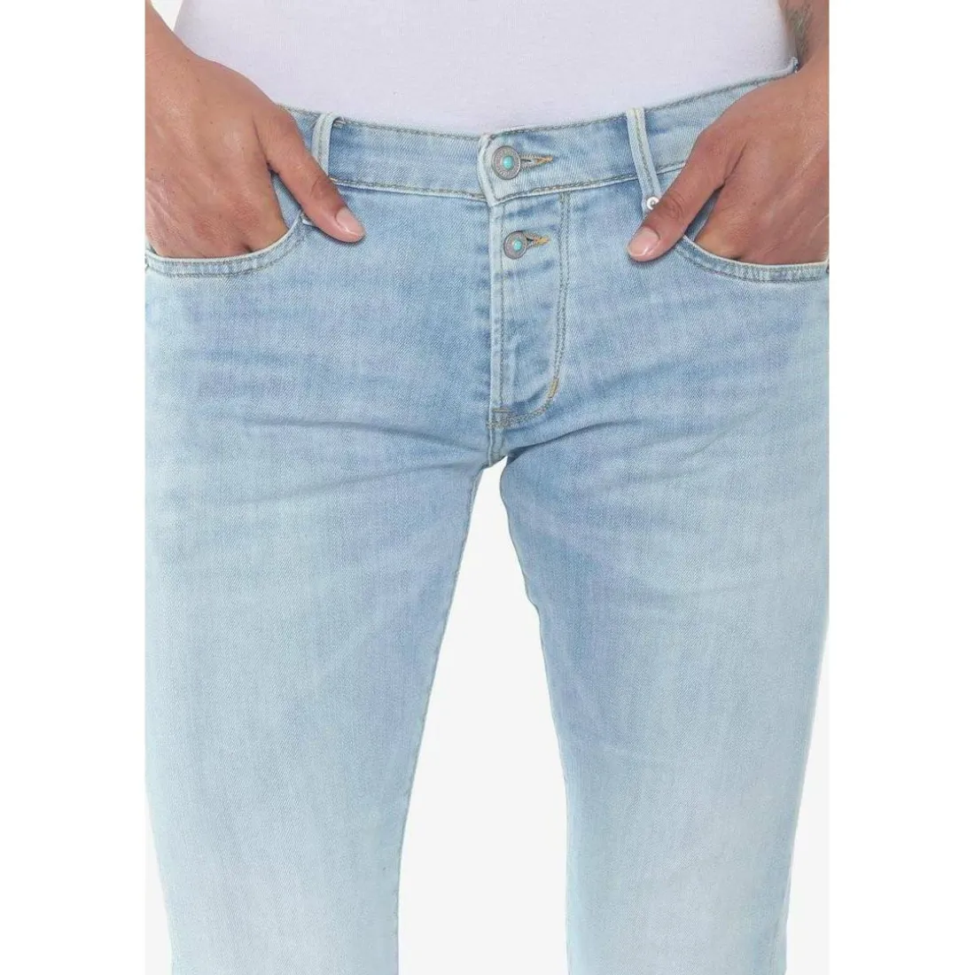 Jeans boyfit 200/43, longueur 34 bleu Bree