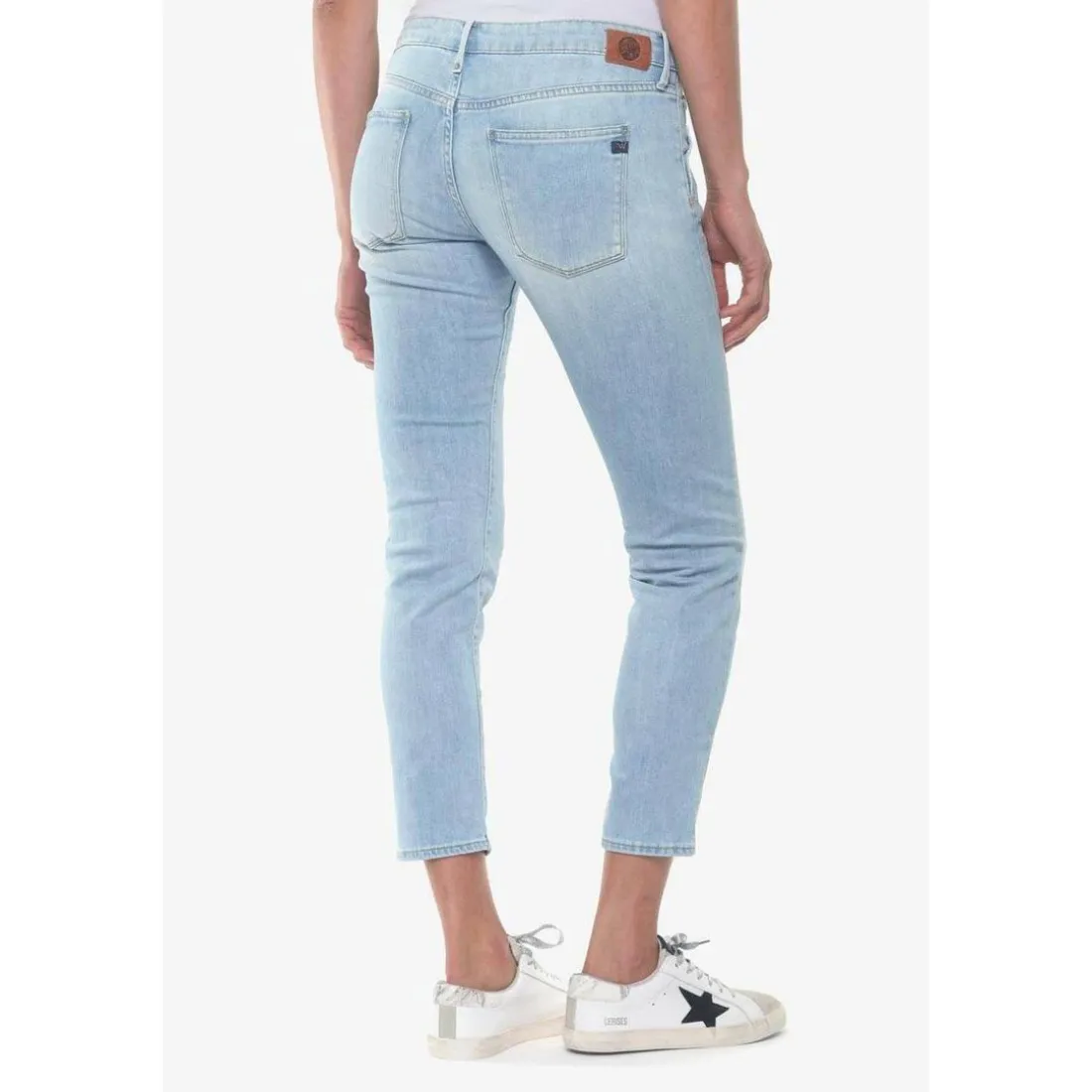 Jeans boyfit 200/43, longueur 34 bleu Bree