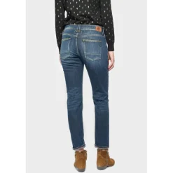 Jeans boyfit 200/43, longueur 34 bleu en coton Fern