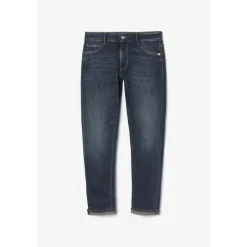Jeans boyfit 200/43, longueur 34 bleu en coton Fern