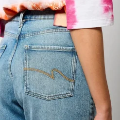 Jeans BRENA bleu en coton