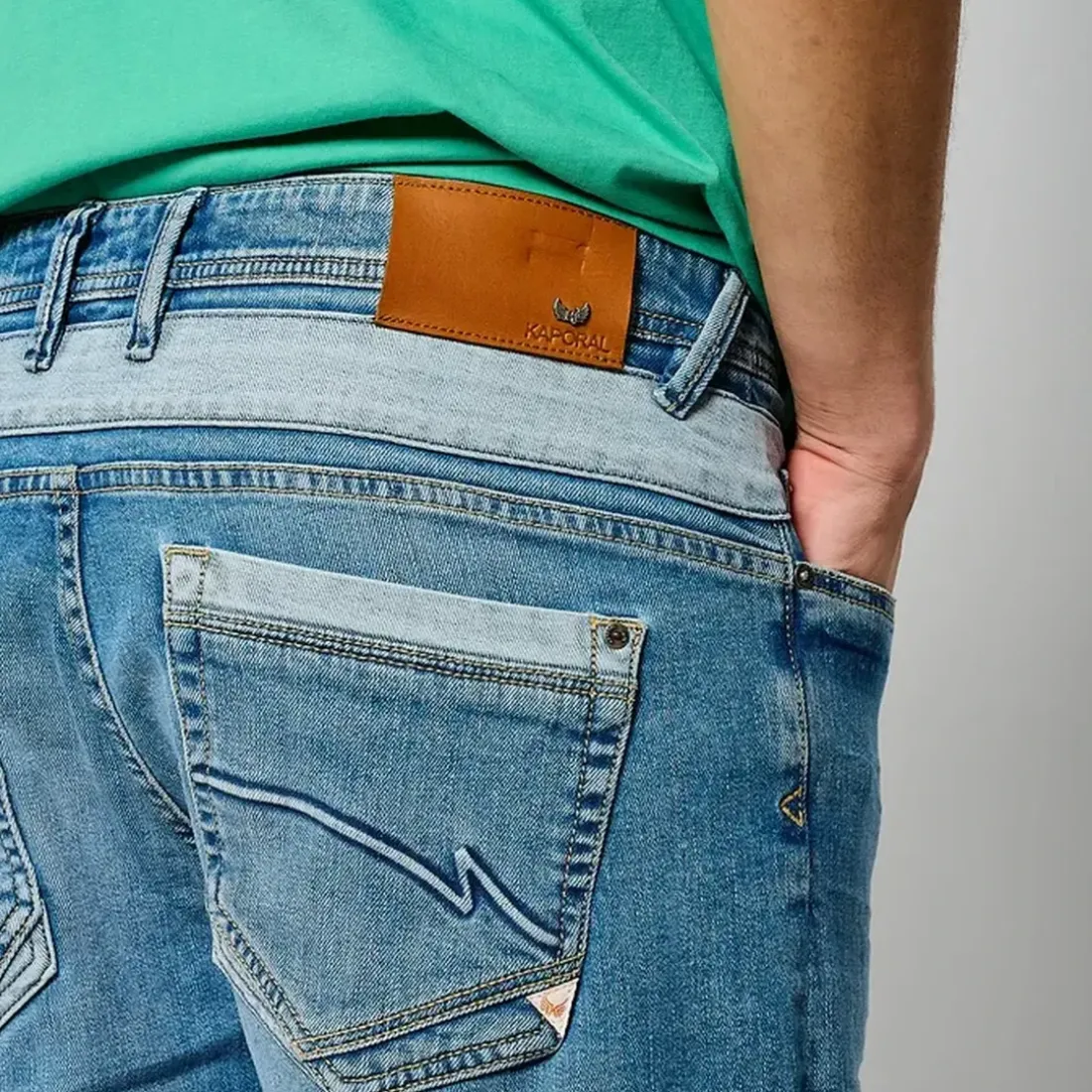 Jeans en coton TOBY Fripe
