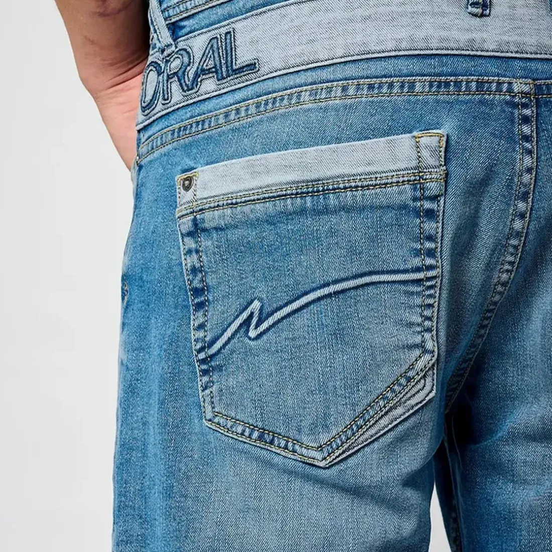 Jeans en coton TOBY Fripe
