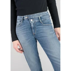 Jeans Femme coupe mom en coton