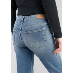 Jeans Femme coupe mom en coton
