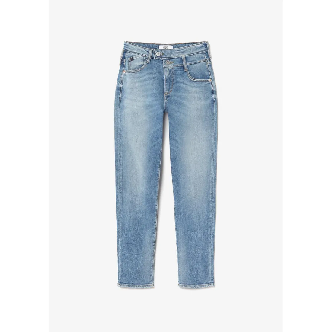 Jeans Femme coupe mom en coton