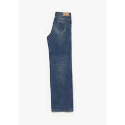 Jeans fille, pulp slim taille haute, longueur 34