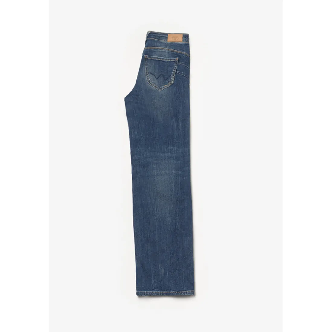 Jeans fille, pulp slim taille haute, longueur 34