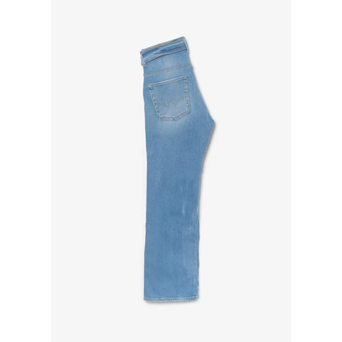 Jeans fille, droit WAVE, 7/8ème bleu