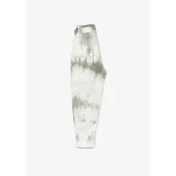 Jeans fille, loose, large MILINA, longueur 34 vert