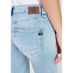 Jeans flare, très évasé , longueur 34 bleu Lyra