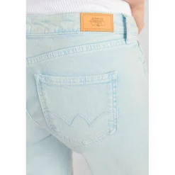Jeans flare, très évasé PULP high flare, longueur 34 bleu Iris en coton