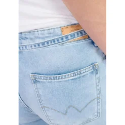 Jeans flare, très évasé wide leg , longueur 34 bleu Aria