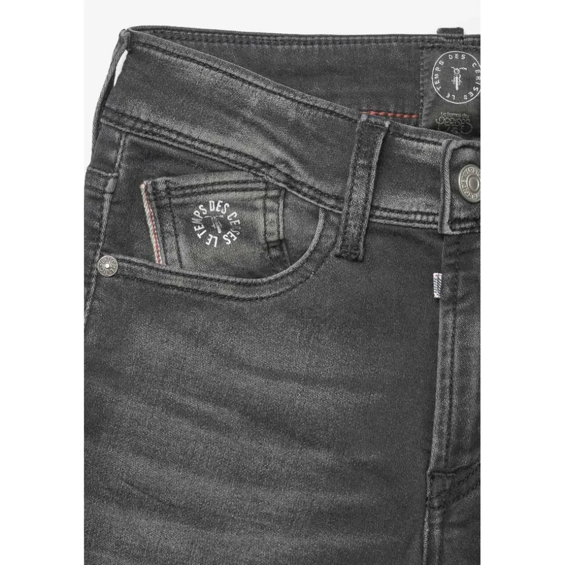 Jeans garçon, Maxx Jogg slim noir N°1 en coton