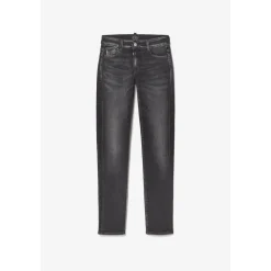 Jeans garçon, slim BLUE JOGG, longueur 34 noir
