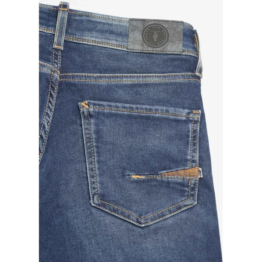 Jeans garçon, slim BLUE JOGG, longueur 34 bleu en coton