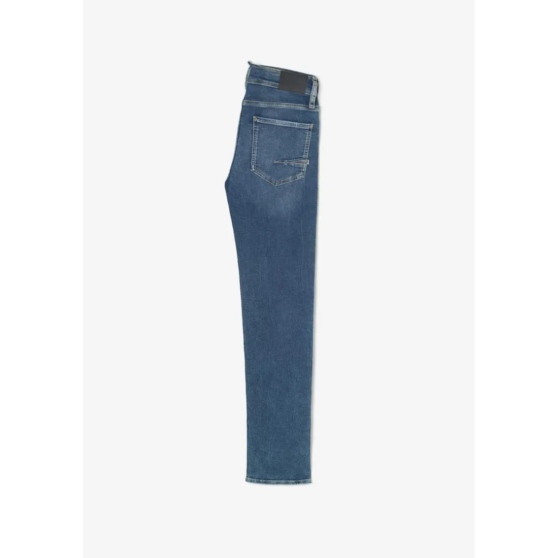Jeans garçon, slim Harry jogg, longueur 34 bleu