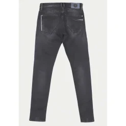 Jeans garçon, slim power skinny, longueur 34 noir