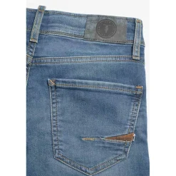 Jeans garçon, slim vintage BLUE JOGG Maxx, longueur 34 bleu en coton