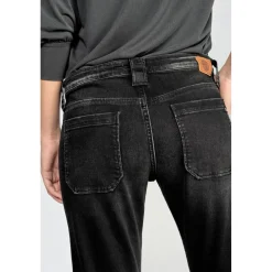 Jeans Gini 200/43 boyfit noir N°1 en coton