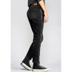 Jeans Gini 200/43 boyfit noir N°1 en coton