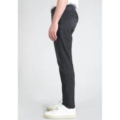 Jeans Homme chino DEJEAN noir en coton