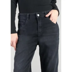 Jeans loose, large 400/60 girlfriend, longueur 34 bleu en coton Blair