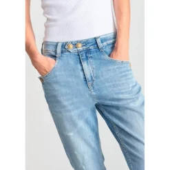 Jeans loose, large 400/60, longueur 34 bleu