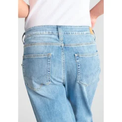 Jeans loose, large 400/60, longueur 34 bleu