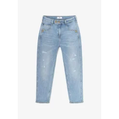 Jeans loose, large 400/60, longueur 34 bleu