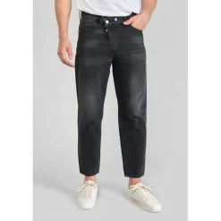 Jeans loose, large 1998, longueur 34 noir en coton