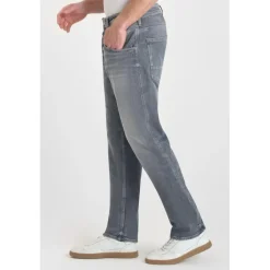 Jeans loose, large 800/60 loose , longueur 34 gris Cleo en coton
