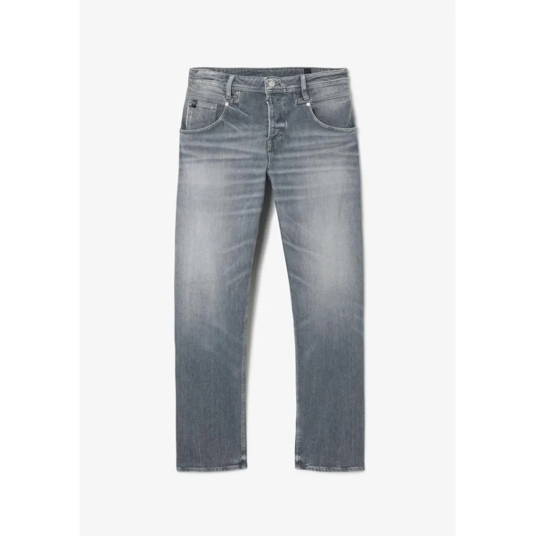 Jeans loose, large 800/60 loose , longueur 34 gris Cleo en coton