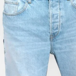 Jeans loose, large HOBO, longueur 34 bleu en coton Wynn