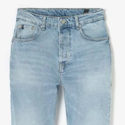 Jeans loose, large HOBO, longueur 34 bleu en coton Wynn