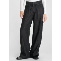 Jeans loose, large SCOTTY, longueur 34 noir Esme