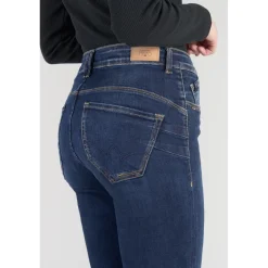 Jeans push-up regular, droit taille haute PULP, 7/8ème bleu Alice