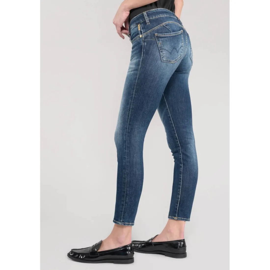 Jeans push-up slim PULP bleu Zara en coton