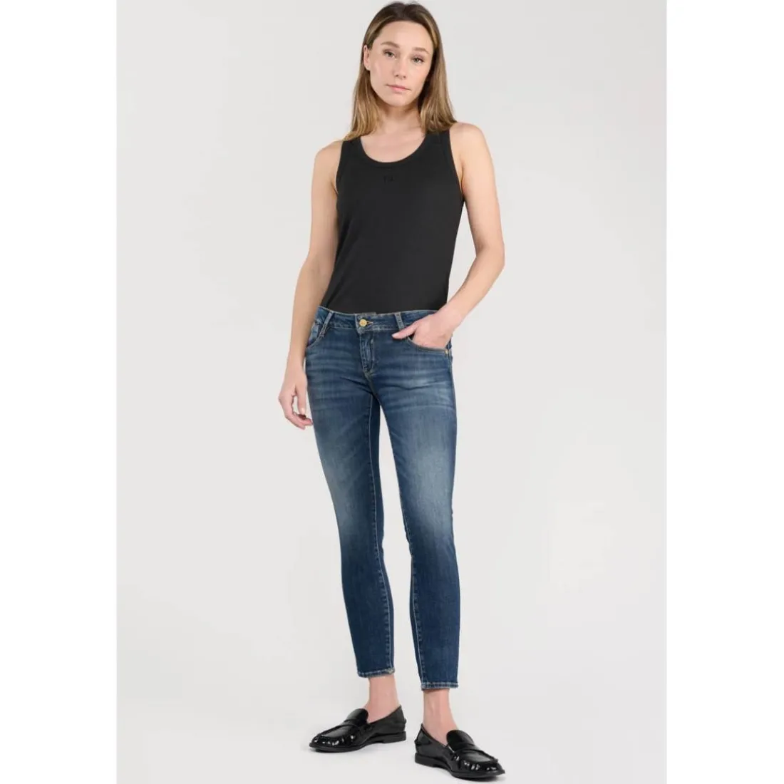 Jeans push-up slim PULP bleu Zara en coton