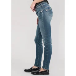 Jeans push-up slim PULP, longueur 34 bleu Molly